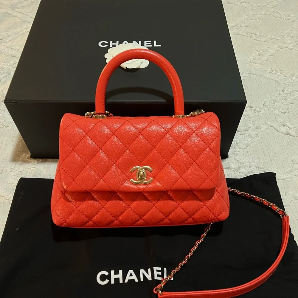 🌟Chanel coco handle small caviar 🌟 - Picture 1 of 7